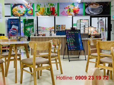 Mô hình siêu thị và căn tin trong nhà máy, xí nghiệp