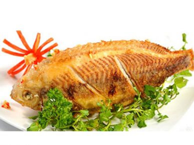 Cá diêu hồng chiên giòn