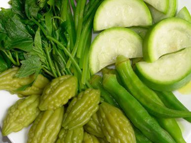 Rau luộc thập cẩm