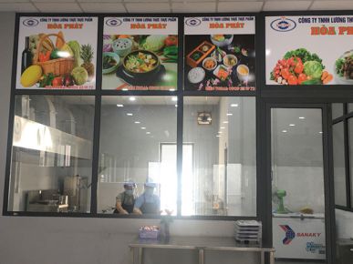 Công ty hoà phát chuyên cung cấp suất ăn công nghiệp