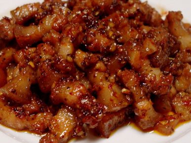 Thịt kho mắm ruốt